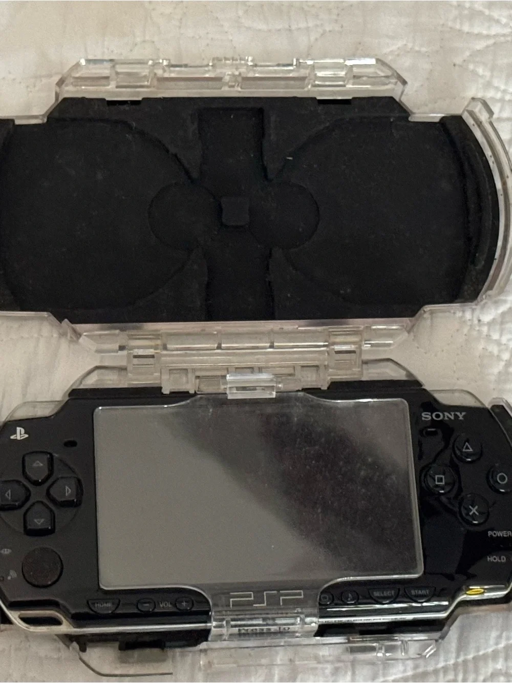 Sony PlayStation Portable (PSP) no charger comes with 5 games included